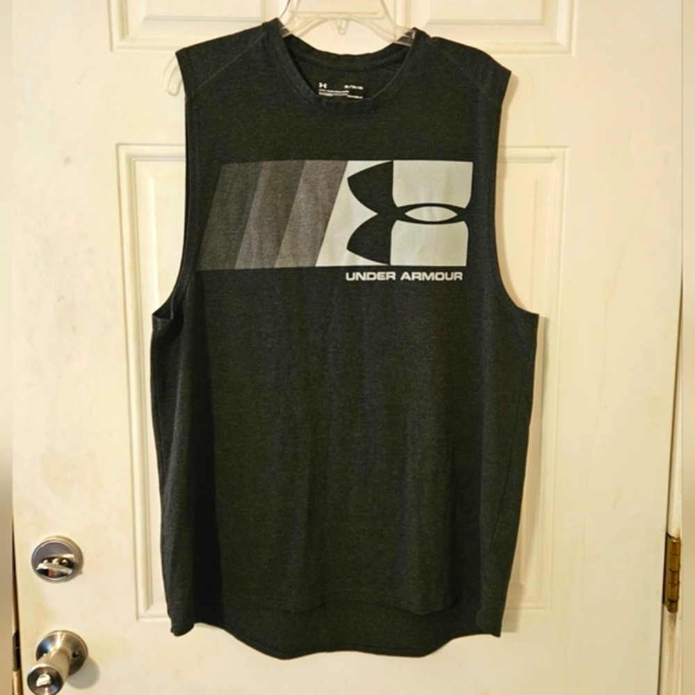 Under Armour Men's Tank Top - Charcoal Gray